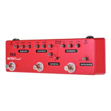MOSKYAudio DC5 6-in-1 Guitar Multi-Effects Pedal Delay Chorus + Distortion Overdrive Booster Buffer Full with True Bypass