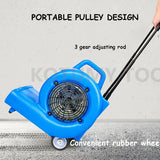 1PC Small Industrial Blower Household Floor Carpet Drying And Blowing hine 220V