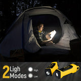 Neck charging LED reading light - two levels of brightness, perfect for reading, weaving, camping, and maintenance