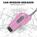 2-in-1 Window Seat belt Cutter Emergency Keychain Escape Tool Car Glass Breaker Automotive Life Safety Tools Kit
