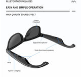 Smart Glasses Bluetooth Phone Call Headset Smart Voice Assistant Technology Intelligent Fashion Sunglasses For Men And Women