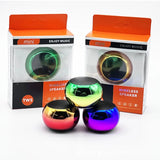 Portable aluminum alloy speaker Car Audio Colorful Wireless Bluetooth Subwoofer High quality Speaker