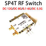 SP4T RF switch DC-8Ghz Electronic Swit Control Microwave Signal Channel Switching Single blade Four Throw F/ Radio Amplifier
