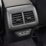 Rear Air Vent Outlet With Double Charger Center Armrest USB Charging Adapter Cable For Vw Golf 7 7.5 5GG864298B