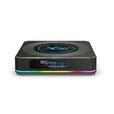 X96 X4 Smart TV Android 11 Amlogic S905X4 RGB Light 4G Support AV1 8K Dual Wifi BT4.1 Media Player 4GB 32GB 64GB Set Top Box
