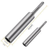 SDS-Plus Rod Driver 5/8Inch & 3/4Inch Ground Rods Great for All SDS Plus Hammer Drills Steel 1PCS