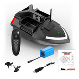 V081 Bait RC Boat Dual Motor Fish Finder Support Automatic Cruise with Night Light Turn Signal for Fishing 12000mAh
