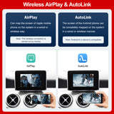 Wired to Wireless Carplay Upgrade Module Compatible for Mercedes-Benz Ntg 4.5 System with Harman Becker Navi-Dock Year 2011-2015