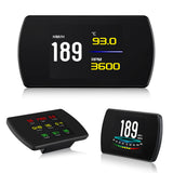P12 HUD OBD2+GPS Dual System Smart Digital Meter Head Up Display Gauge Speed Fuel Read Fault Code Car Driving Computer
