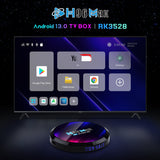 H96MAX RK3528 Android 13 4GB 64GB Support 2.4G/5.8G WiFi6 BT5.0 4K Video 8K 24Fps Set Top TV Box