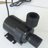 12V 24V DC Brushless 1/2" Threaded Solar Heater Shower or Heating Booster Pump Submersibles Water Pumps