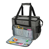 Storage Organizer hine Travel Tote Bag for Most Standard Sewing hines and Accessories Gray
