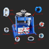 Rotary Welding Positioner Welding Turntable 10Kg Welding Positioner Turntable Tilt Table for Ring Welding with 65 Chuck