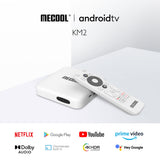 MECOOL KM2 Android 10.0 Smart TV 2GB 8GB Amlogic S905X2 BT4.2 4K HD 2.4G/5G WiFi Media Player Set Top Box