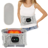 Iatable Red Light Heating Vibration Massage Airbag Back Waist Support Belt Abdomen Pain Relief USB Charg