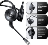 Bone Conduction Headphones Microphone Bluetooth Wireless Headset Noise-Canceling Office Bussiness Commerciall Teaching/Learning