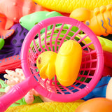38Pcs Kids Magnetic Fishing Set Bath Bathtub Toys,Fishing Funny Classic Toys For Children Gift