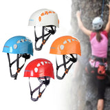 Climbing Helmet Protection with Chin Strap Construction Hardhat for Adults Mens Womens Mountaineering Rappelg Rope Descent
