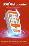 2 inch TFT Display Nuclear Detector Radiation Detection Device X β γ Rays Real Time Monitoring Radioactivity Tester
