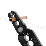 Copper Repair Compound Rounder and Flat Folded Tube Round Pliers Tool Versatile Repairing Plier CT-301