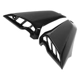 Motorcycle Frame Side Panel Covers 3K Carbon Fiber Weather Resistant Intake Pipe Protective Guard for Motorbike Refitting