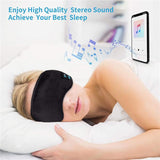 Sleep Smart Wireless Music Goggles Soft And Comfortable Breathable Shading Eye Protection Home Travel Portable 1 Pcs