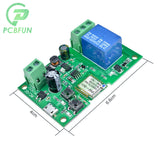 1-10PCS Tuya Smart 1CH 10A Wireless Wifi Relay Module Remote Control Light Switch Alexa Google Home