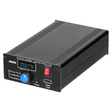 ATU-10-0A Aluminum Alloy Shortwave Antenna Tuner 20W 1.8-30Mhz Shortwave Power Meter Standing Waves Meter