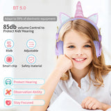 Kids Pink Headphones Girls Children Teens Headset School Birthday Gift Microphone Wired for Computer Hot Sale Child