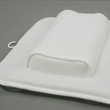 Washable Striped Bath Pillow with 3D Bathtub Cushion and Suction Cups for Non-slip Comfortable Bathing