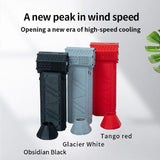 Mini Turbo Jet Fan Violent Turbofan 3+1 Speed Settings Rechargeable 120000RPM Brushless Motor 50m/s Dust Blower