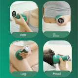 Electric micro-electricity dredge meridian slimming skinny legs brush stoh lymphatic drainage massage instrume