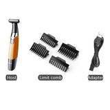 Kemei Electric Shaver for Men Rechargeable Beard Trimer Waterproof Razor Professional Hair Shaving Machine Grooming Shaver Blade