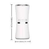 1pc Car Negative Ion Air Purifier Air Deodorizer Small Office Home Odor Removal Deodorant Machine Negative Ion Purifier Car Air