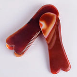 Agate Facial Scraping Board Eyes Full Body Massage Relaxation Tool Pressure Therapy Health Care Beauty