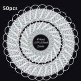 10-50pcs Reusable Seldhesive Electrode Pads Gel for Muscle Stimulation Device Accessories Massage Patch