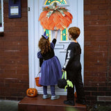 Autumn Pumpkin Harvest Festival Garland Thanksgiving Wreath Front Door Decor