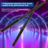 Set Professional with Electronic Virtual Air Drum Drumstic Pedals Gift for Adults Kids