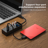 4 Ports Hub 3 0 High Speed Multi USB Splitter Adapter OTG For Xiaomi Lenovo PC Computer Accessories 30/120cm