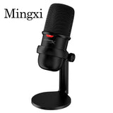 HYPER X solocast gaming microphone with usb condenser for ps4 pc and professional e sports live voice device mini mic