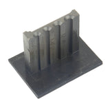 Gold/Silver/Metal EU Molding Groove Ingot Mould Size Adjustable  Jewelry Tools Oil Groove Chisel Wooden Handle Moul