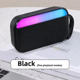 Mini Portable Outdoor Heavy Bass Bluetooth Soundbar Wireless Handsfree Call MP3 Music Player with RGB Light Support TF