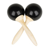 Beech Wood Kids Maracas Sand Hammer Shaker with Smooth Serface Educational Toy NEW
