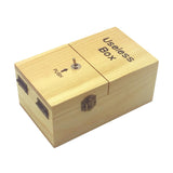 With Surprises Wooden Useless Box Fully Assembled Toy For Adults And Children