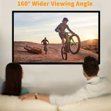 60 inch screen, high-definition portable double-sided foldable video projector screen