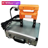 AC/DC Particle Flaw Magnet F Magnetic Yoke Tester Magnetized Metal Surface Crack Detector LED Light UV Lamp