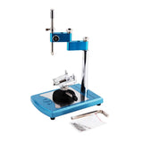 Blue dental laboratory simple measuring instrument visualizer adjustable base parallel viewing