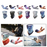 Arm Sleeves Neck Gaiter Sun Protection for Summer Face Cover