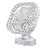 Mini USB Rechargeable Portable Silent Desktop Fan, 5000mAh, Timing Magnetic Suction, Air Cooler, Office and Outdoor