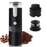 Portable Electric Espresso Machine - 6oz Single Serve, Mini Coffee Maker, Automatic Brew for Camping, Travel, Car, Office